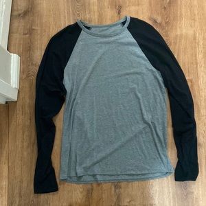 Lululemon mens raglan long sleeve t-shirt